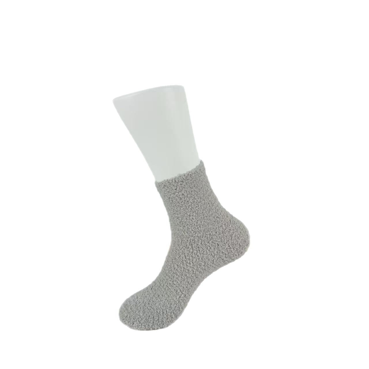 Womens Coral Fleece Sleep Socks