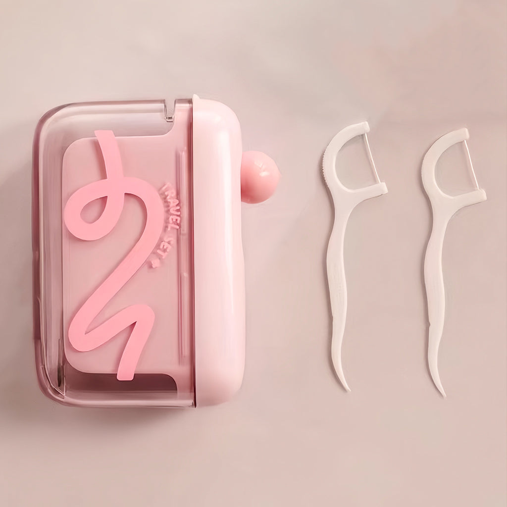Pop-up Dental Floss Container