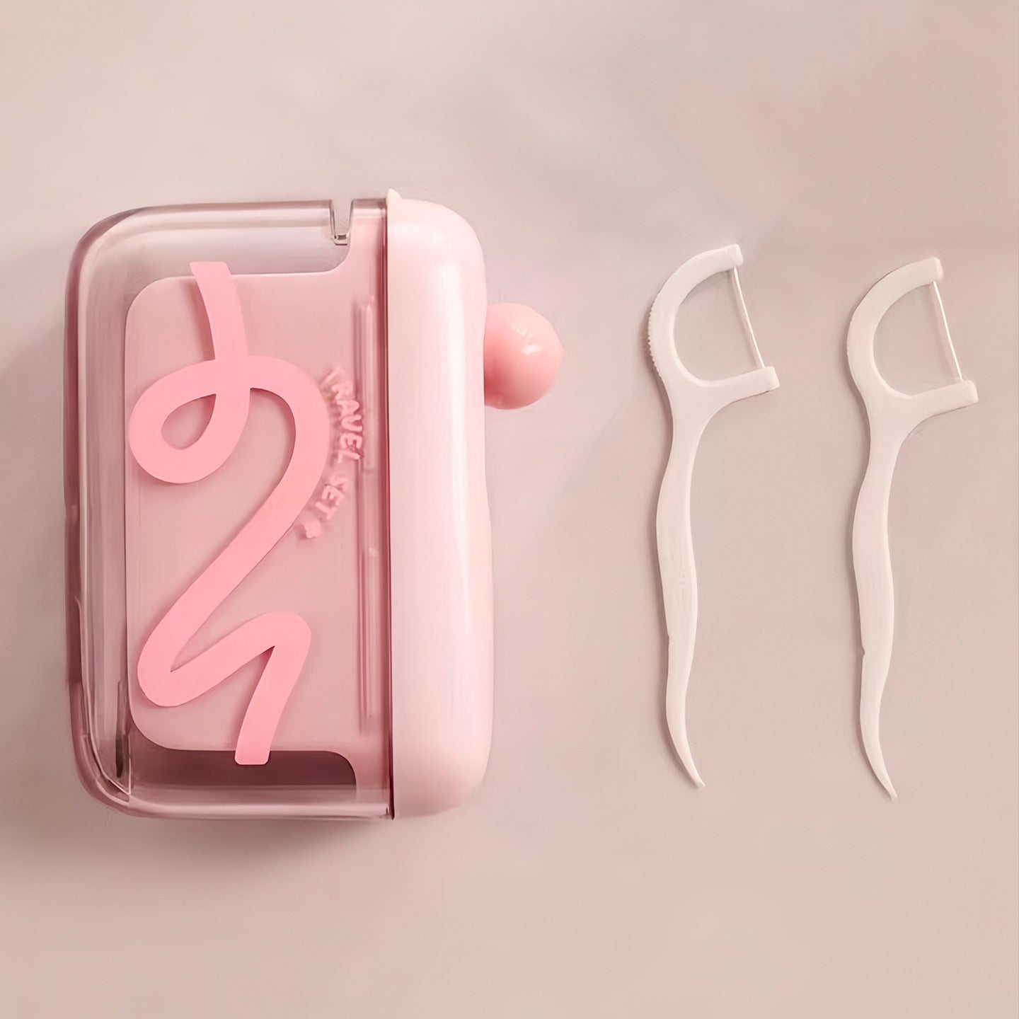 Pop-up Dental Floss Container