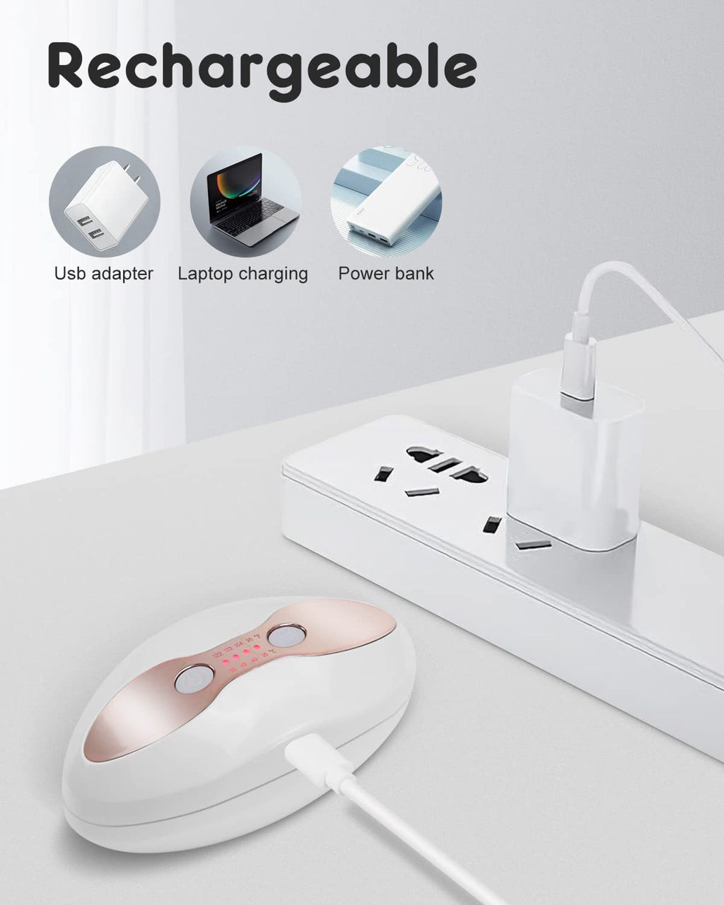LED Heating Lip Beauty Device