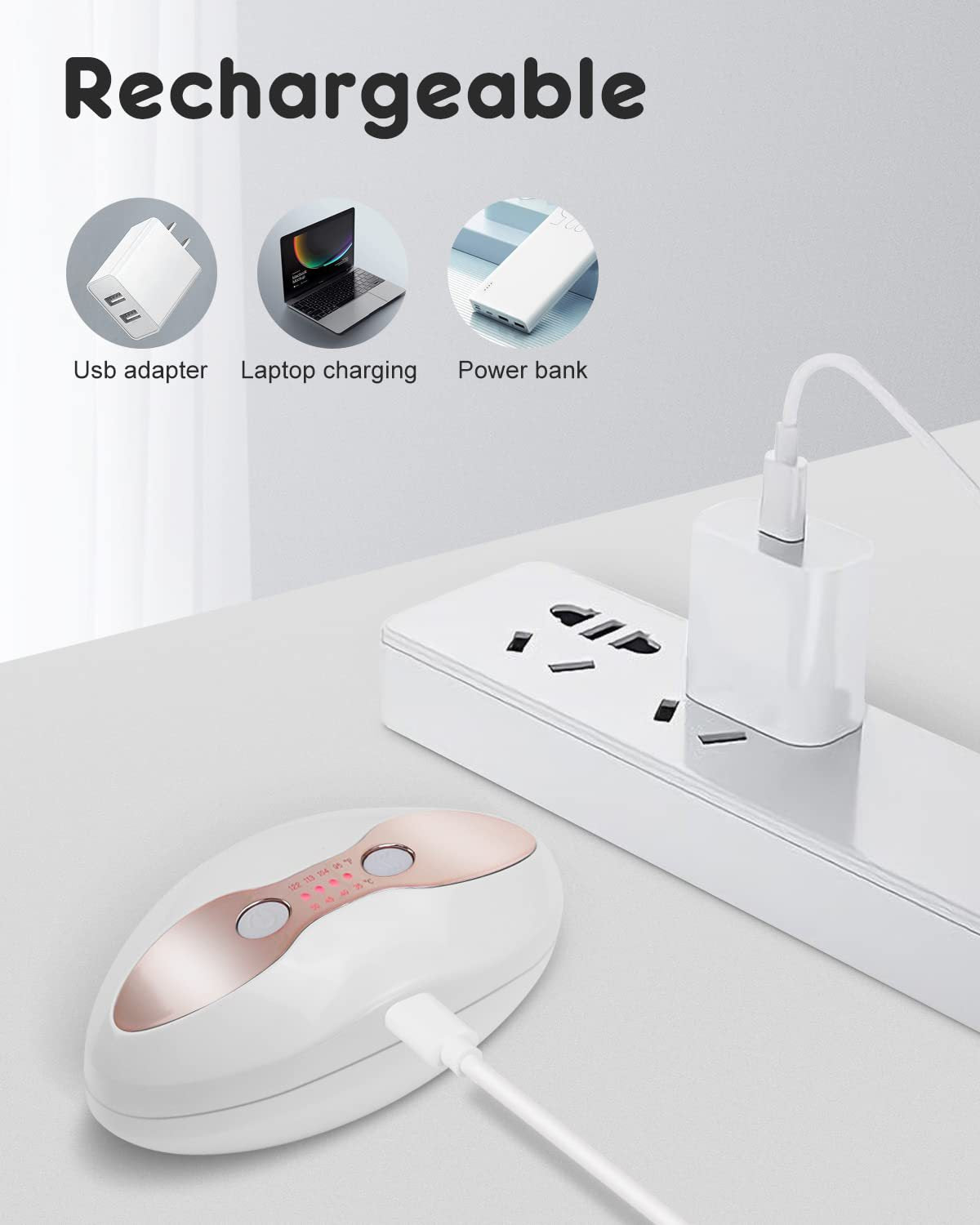 LED Heating Lip Beauty Device