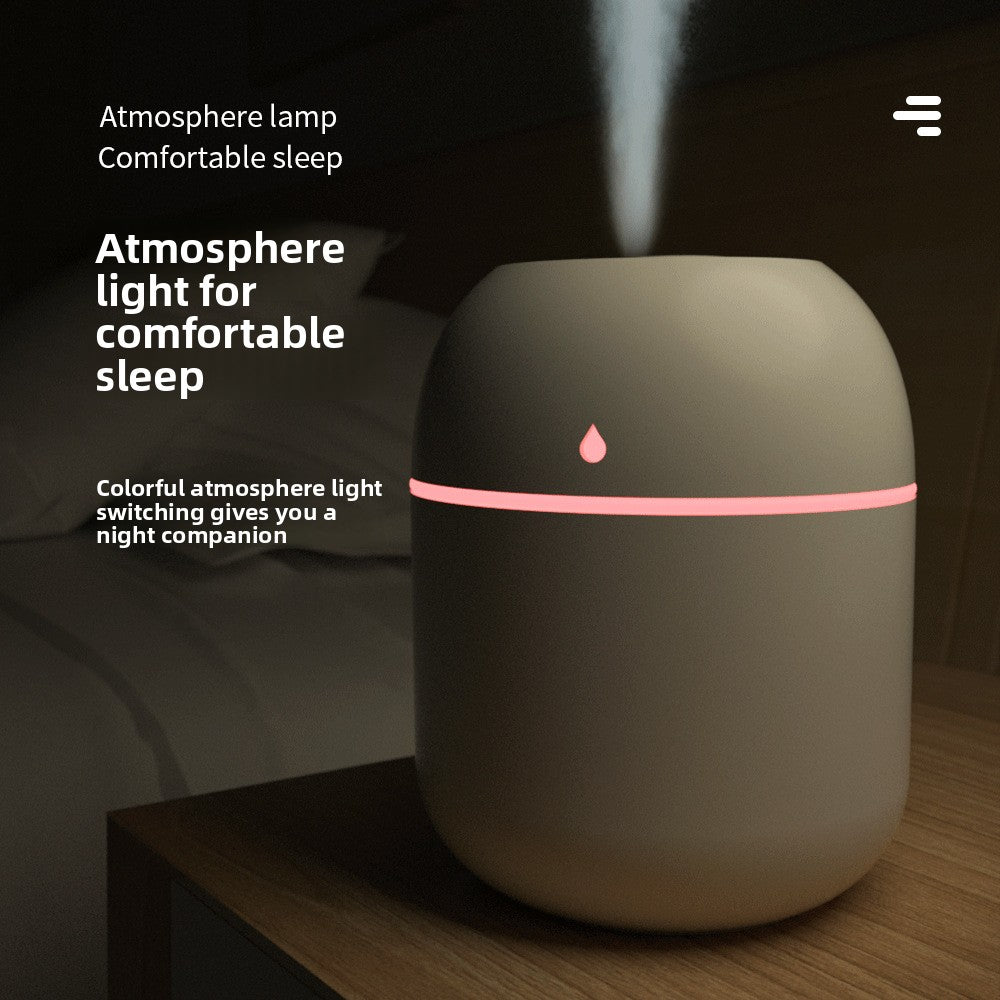 Colorful LED USB Humidifier with Aroma Diffuser