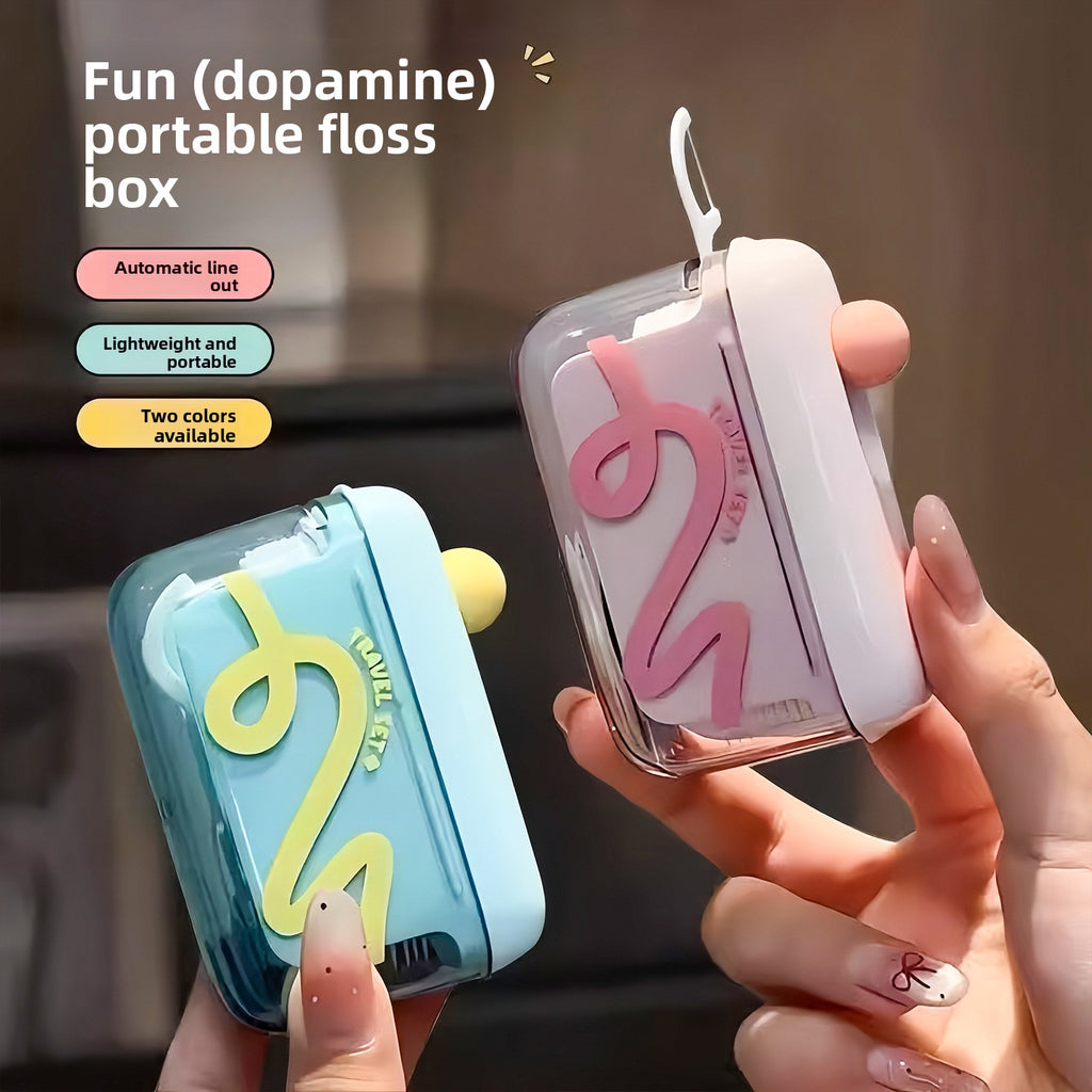 Pop-up Dental Floss Container